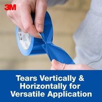 3M Multi Use Blue Duct Tape 48mm X 18.2m (2 Pack)