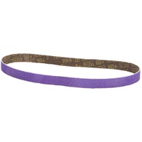 3M 80 Grit Cubitron II 13mm X 457mm File Belt (10 Pack)