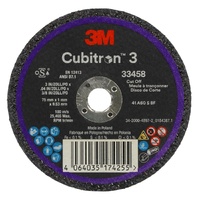 3M Cubitron 3 3" Cut-Off Wheel 75 x 1 x 9.5mm (10 Pack)