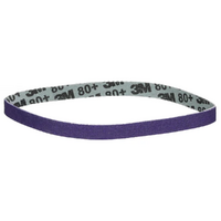 3M 80 Grit Cubitron 3 File Belt 20mm x 520mm (10 Pack)