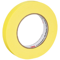 3M Yellow Automotive Refinish Masking Tape  18mm x 55m (48 Rolls)