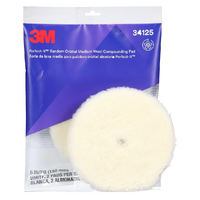 3M Perfect-It 6" Random Orbital Wool Medium Pads