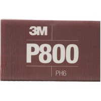 3M 800 Grit Hookit Flexible Abrasive 270J Hand Sheets 171mm x 140mm (25 Pack)
