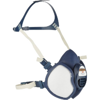 3M Maintenance Free Half Face Respirator A1P2 