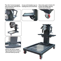 FY-TECH 360 Degree Gear Drive Rotating Engine Stand 300 kg