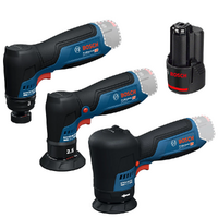 Bosch 12V 32mm / 77mm Sander / 12V 77mm Polisher & 12V 3.0Ah Battery