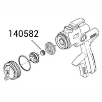 SATA X5500 Fluid Tip Seals (Pack of 5)