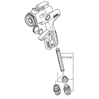 SATAjet 5000 Digital Seal Retainer with Sleeve and Swivel Joint