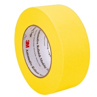 3M Yellow Automotive Refinish Masking Tape 48mm x 55m (6 Rolls)