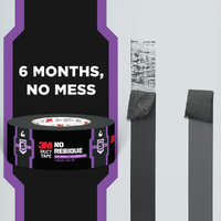 3M No Residue Duct Tape 48mm x 18.2m (x2 Pack)