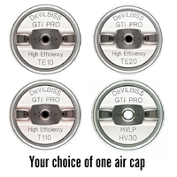 Devilbiss Pro Lite Carbon 1.3mm Tip & TE25 Air Cap