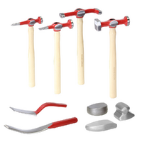 Telwin 9 Piece Hammer & Dolly Set