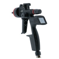 SATA jet X Digital Pro HVLP 1.2mm (I) Nozzle Gravity Spray Gun with Adam X Pro Digital Gauge