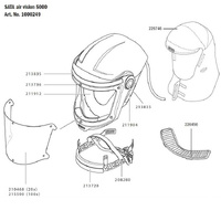 SATA air vision 5000 Comfort Band (10 Pack)