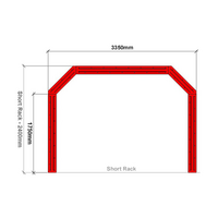 Straightening Flat Floor Short Rack