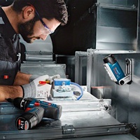 Bosch 12V 3/8" Drive Ratchet Wrench & 12V Cordless LED WorkLight - Skin Only