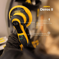 Mirka DEROS II 625CV 6" Electric Random Orbital Sander Central Vacuum 2.5mm Orbit