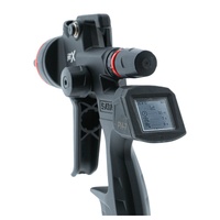 SATA jet X Digital Pro HVLP 1.2mm (I) Nozzle Gravity Spray Gun with Adam X Pro Digital Gauge