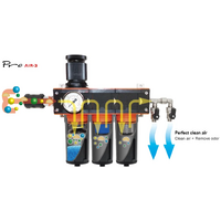 Devilbiss PROV-650 Air Fed Mask with Hose & 3 Stage Filter Kit