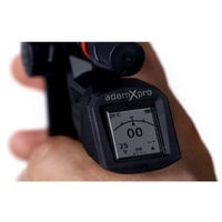 SATA jet X Digital Pro HVLP 1.2mm (I) Nozzle Gravity Spray Gun with Adam X Pro Digital Gauge