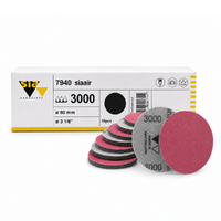 sia Abrasives 7940 siaair 1000 Grit 80mm Foam Discs (10 Pack)