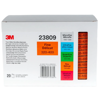 3M Two-Sided Sanding Sponge Fine 320-400 Orange (20 Pack)