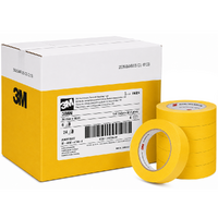 3M 388N Yellow Automotive Refinish Masking Tape 36mm x 55m (24 Rolls)
