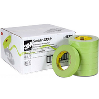 3M Scotch 233+ Green Performance Masking Tape 24mm x 55m (24 Rolls)