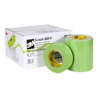 3M Scotch 233+ Green Performance Masking Tape 48mm x 50m (12 Rolls)