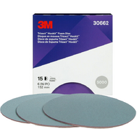 3M 5000 Grit Trizact 6" Hookit Foam Disc (15 Pack)