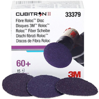 3M 60 Grit Cubitron II 2" Fibre Roloc Disc (15 Pack)