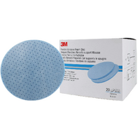 3M 1000 Grit Flexible Abrasive Blue Foam Hookit Disc (20 Pack)