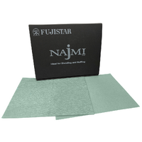 FujiStar Najmi Mint Green 320 Grit 170mm x 130mm Block Sheets (25 Pack)