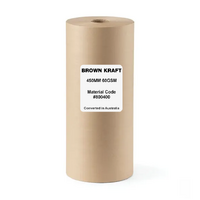 Brown Kraft Masking Paper Roll 60GSM 450mm x 400m