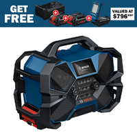 Bosch 18V Li-ion Cordless Bluetooth Radio - Skin Only