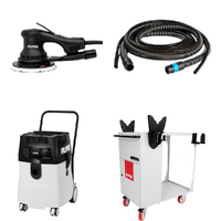 RUPES S245EL Professional Mobile Vacuum Cleaner with Electric Sander / Hose / Workstation Kit