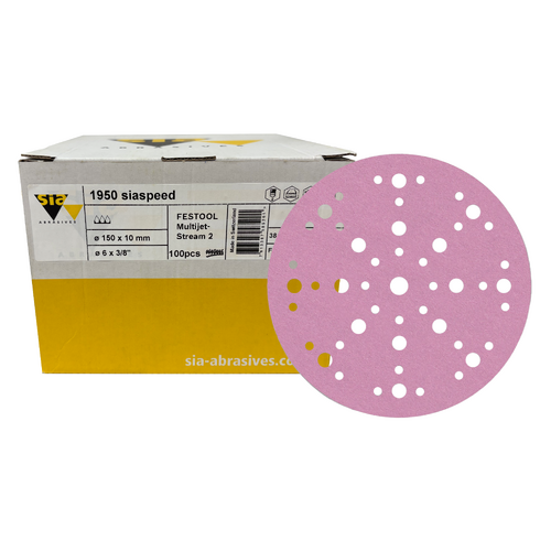 sia Abrasives 1950 siaspeed 6&quot; Festool Pattern Sanding Discs