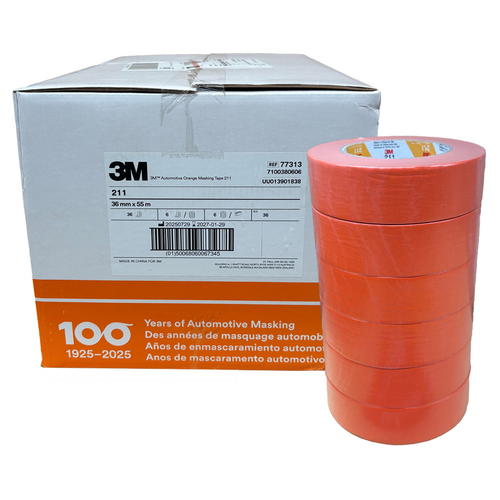 3M 211 Automotive Masking Tape 36mm x 55m