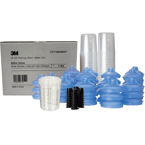 3M PPS Paint Cup System Kit 125 Micron