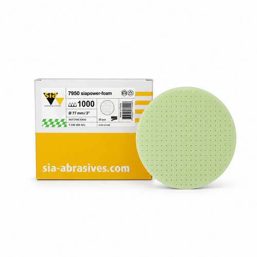 sia Abrasives 7950 siapower-foam 3" Foam Discs (20 Pack)