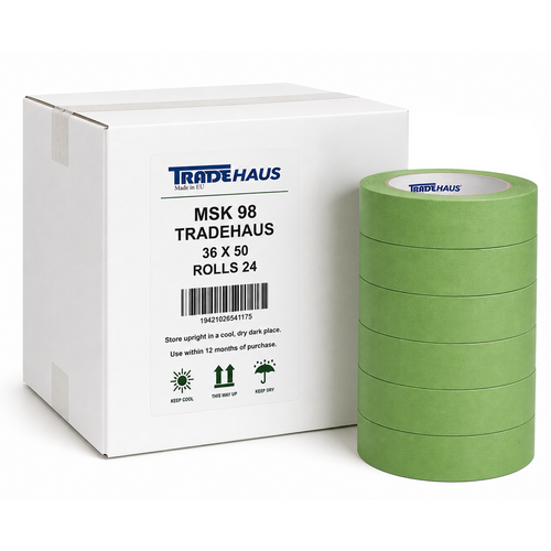Tradehaus Green Masking Tape 36mm x 50m