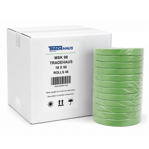 Tradehaus Green Masking Tape 18mm x 50m