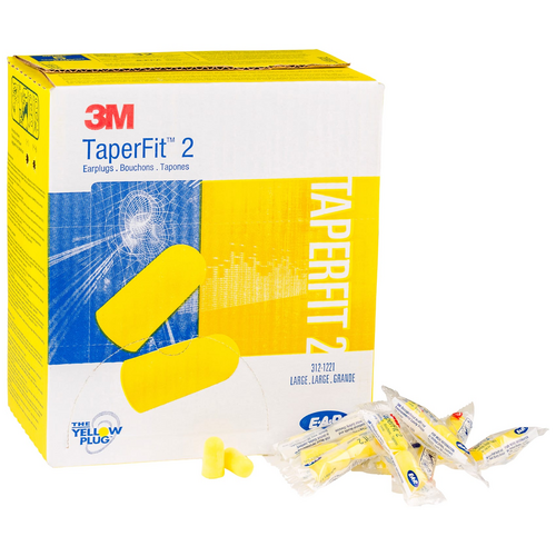 3M E-A-R TaperFit 2 Disposable Ear Plugs (200 Pack)