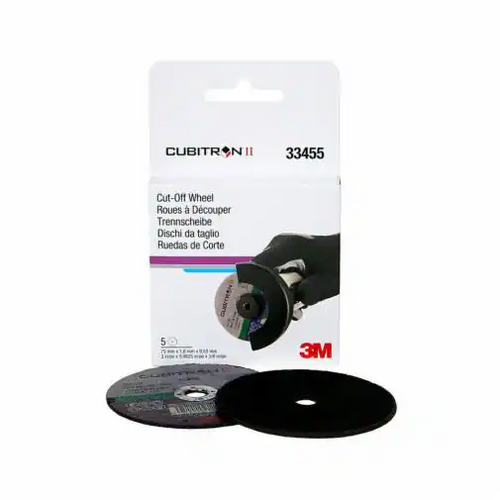 3M Cubitron II 3&quot; Cut-Off Wheel 75 x 1.6 x 9.5mm (10 Pack)