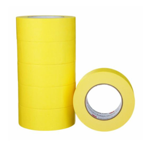 3M Yellow Automotive Refinish Masking Tape 48mm x 55m (6 Rolls)