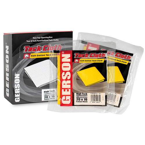 Gerson Yellow Tack Cloth (12 Pack)