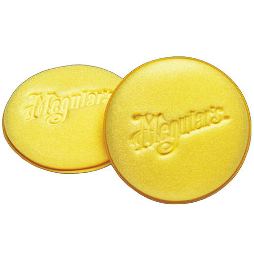 Meguiars 4" Yellow Hand Applicators (2 Pack)