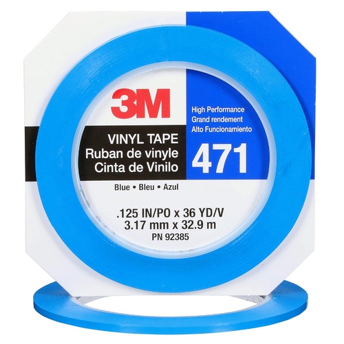 3M 6mm Blue Vinyl Fine Line Tape (2 Pack)