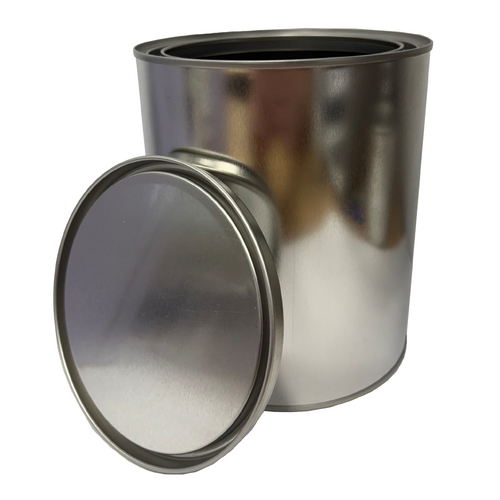 Empty Mixing Tin &amp; Lid 2 Litre (4 Pack)
