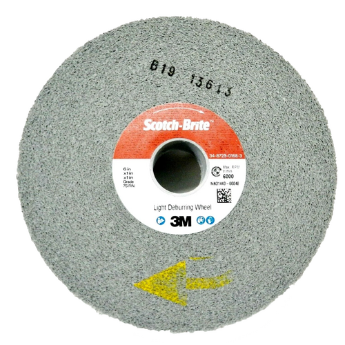 3M 7S FIN Light Deburring Wheel 152mm x 25.4mm